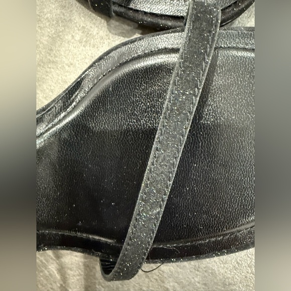 Givenchy Black and Silver G-Cube Ankle Strap Sandals size 37.5 - Picture 8 of 10